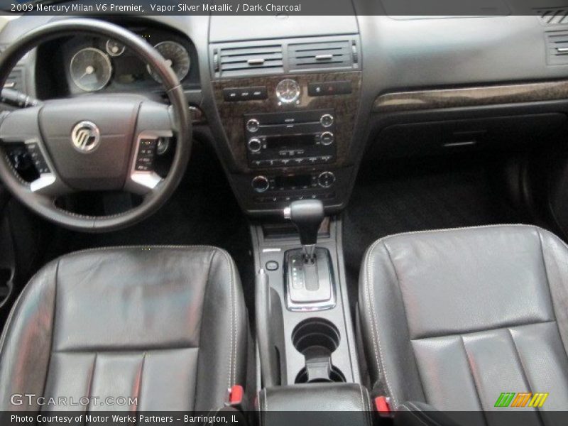 Vapor Silver Metallic / Dark Charcoal 2009 Mercury Milan V6 Premier