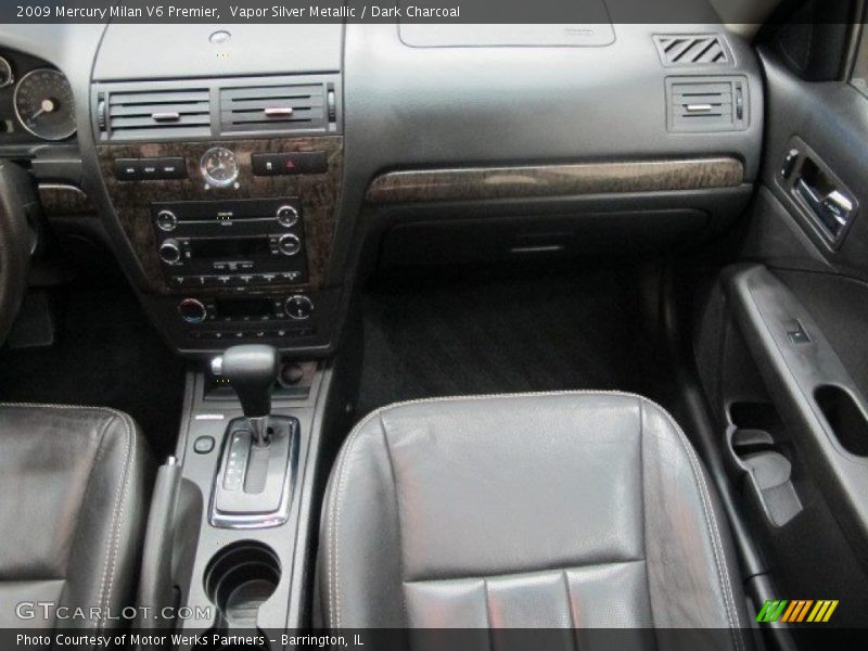 Vapor Silver Metallic / Dark Charcoal 2009 Mercury Milan V6 Premier