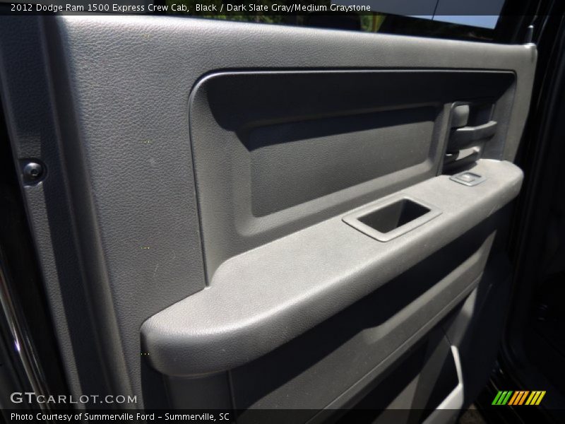 Black / Dark Slate Gray/Medium Graystone 2012 Dodge Ram 1500 Express Crew Cab