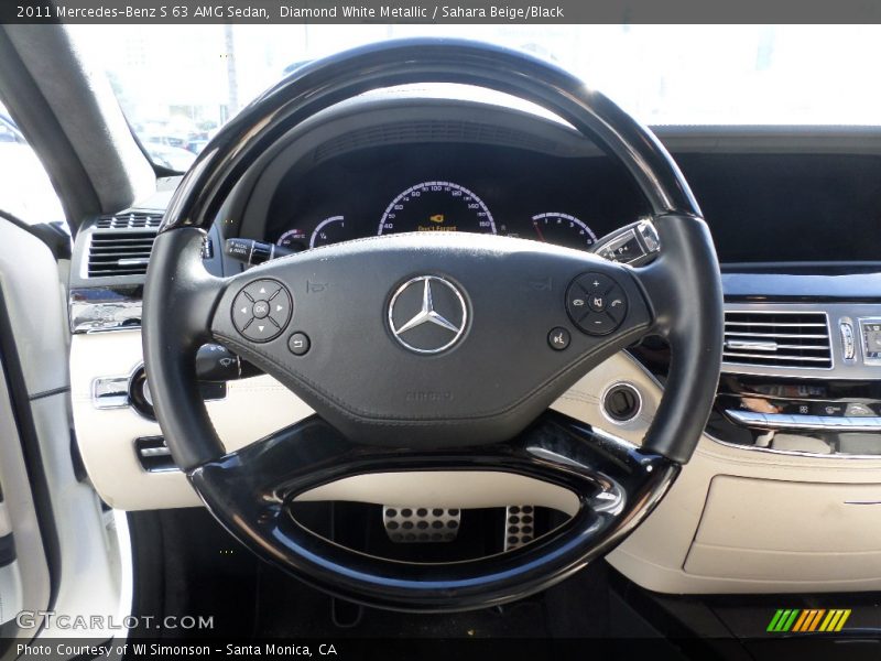  2011 S 63 AMG Sedan Steering Wheel