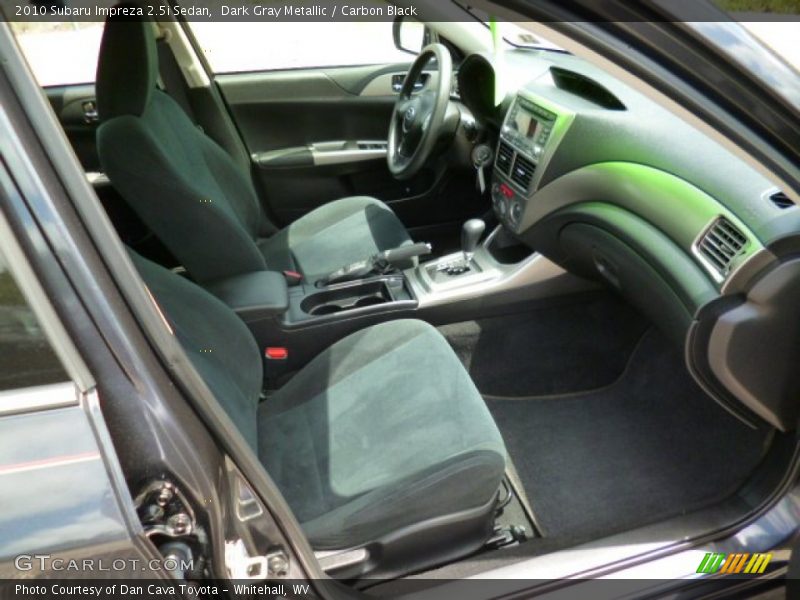 Dark Gray Metallic / Carbon Black 2010 Subaru Impreza 2.5i Sedan