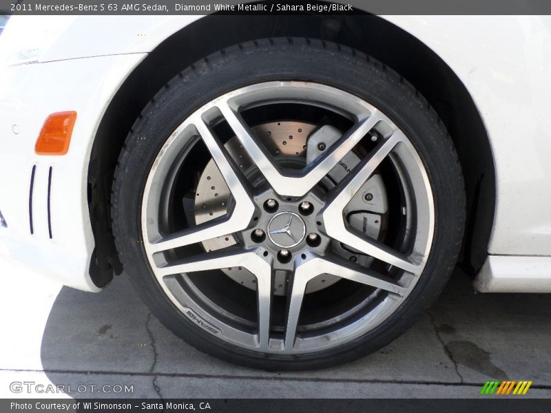  2011 S 63 AMG Sedan Wheel
