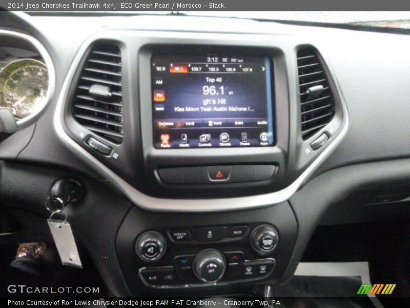 ECO Green Pearl / Morocco - Black 2014 Jeep Cherokee Trailhawk 4x4