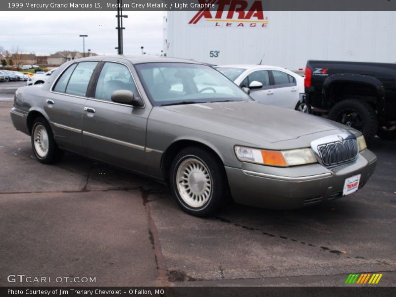 Medium Grey Metallic / Light Graphite 1999 Mercury Grand Marquis LS