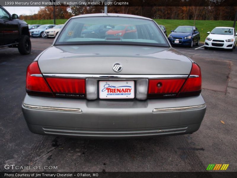 Medium Grey Metallic / Light Graphite 1999 Mercury Grand Marquis LS