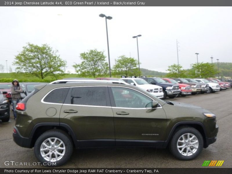  2014 Cherokee Latitude 4x4 ECO Green Pearl