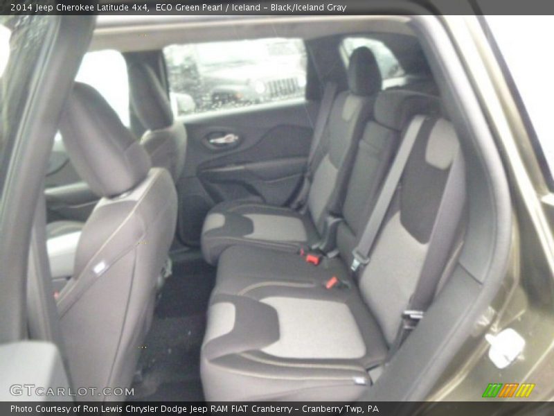 ECO Green Pearl / Iceland - Black/Iceland Gray 2014 Jeep Cherokee Latitude 4x4