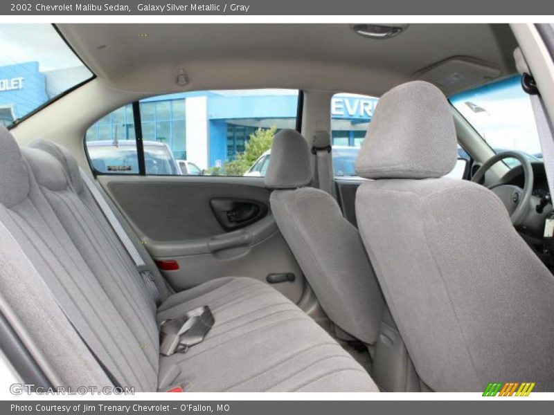 Galaxy Silver Metallic / Gray 2002 Chevrolet Malibu Sedan