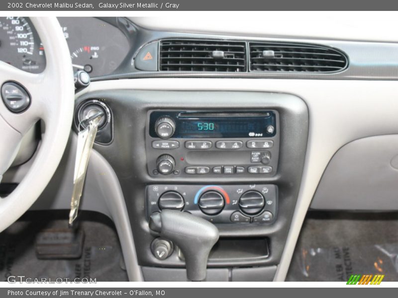 Galaxy Silver Metallic / Gray 2002 Chevrolet Malibu Sedan