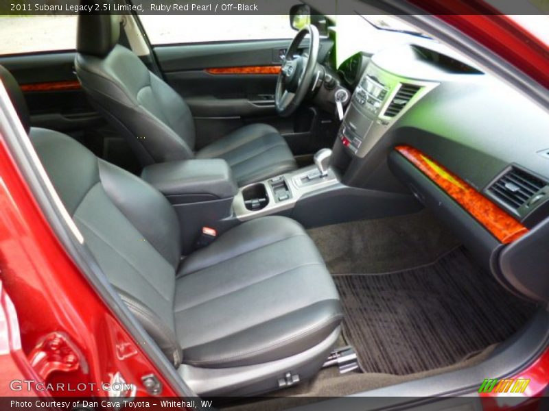 Ruby Red Pearl / Off-Black 2011 Subaru Legacy 2.5i Limited