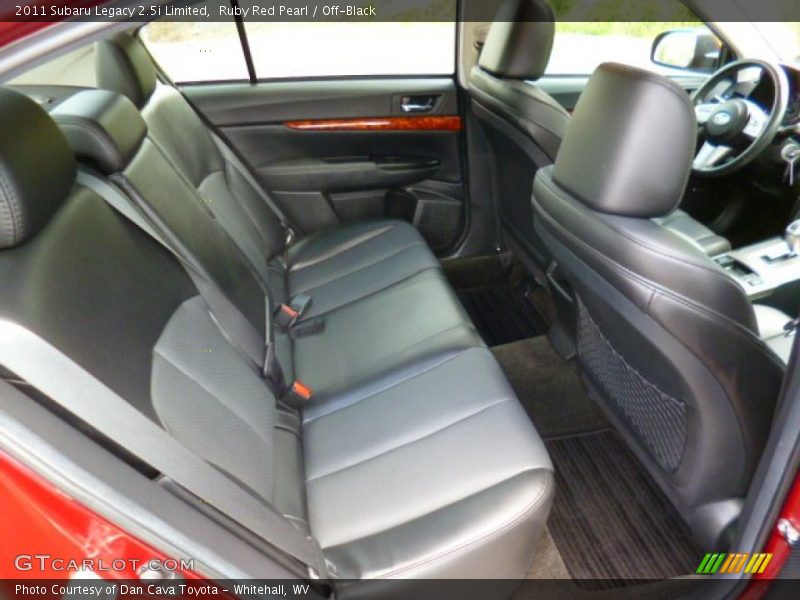 Ruby Red Pearl / Off-Black 2011 Subaru Legacy 2.5i Limited