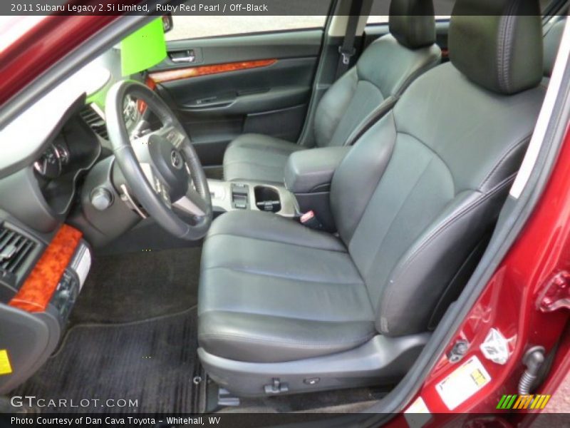Ruby Red Pearl / Off-Black 2011 Subaru Legacy 2.5i Limited