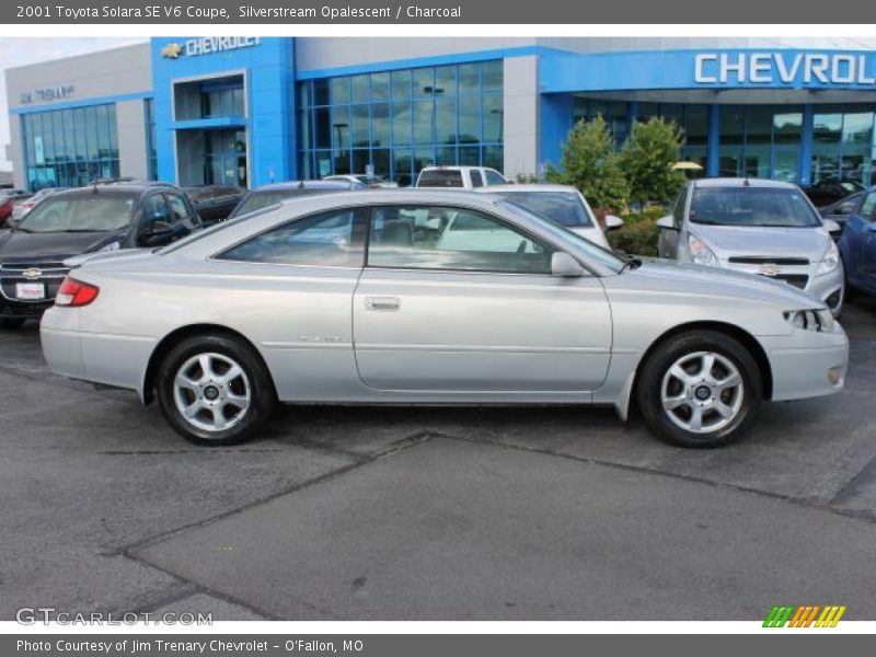 Silverstream Opalescent / Charcoal 2001 Toyota Solara SE V6 Coupe