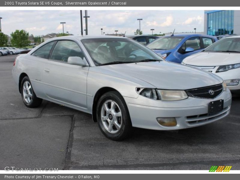 Silverstream Opalescent / Charcoal 2001 Toyota Solara SE V6 Coupe