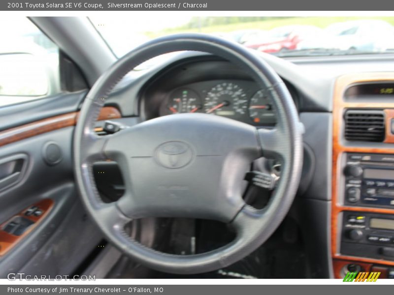 Silverstream Opalescent / Charcoal 2001 Toyota Solara SE V6 Coupe