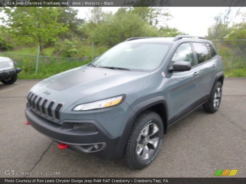 Anvil / Morocco - Black 2014 Jeep Cherokee Trailhawk 4x4