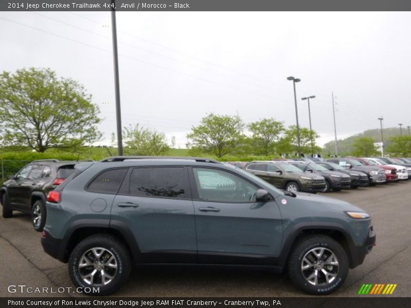 Anvil / Morocco - Black 2014 Jeep Cherokee Trailhawk 4x4