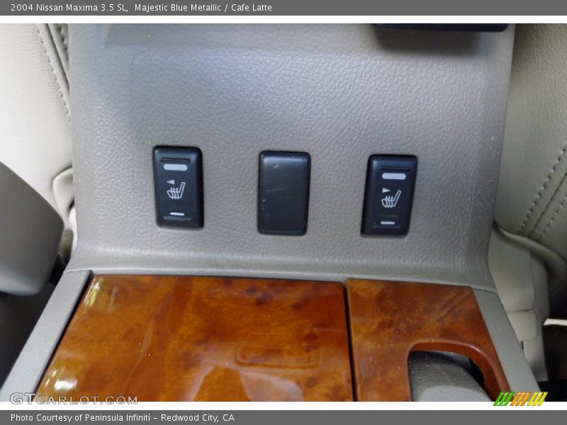 Majestic Blue Metallic / Cafe Latte 2004 Nissan Maxima 3.5 SL