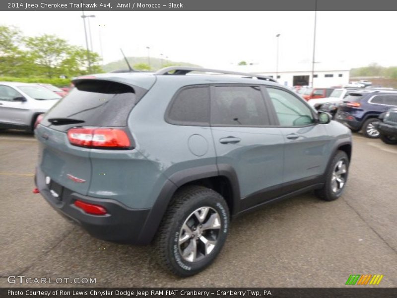 Anvil / Morocco - Black 2014 Jeep Cherokee Trailhawk 4x4