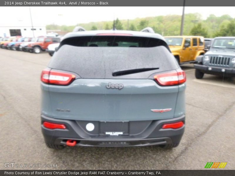 Anvil / Morocco - Black 2014 Jeep Cherokee Trailhawk 4x4