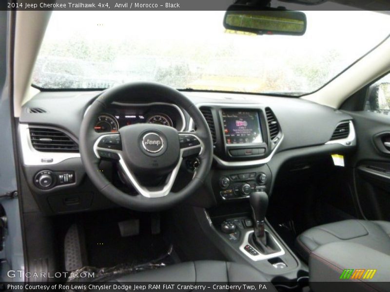 Dashboard of 2014 Cherokee Trailhawk 4x4