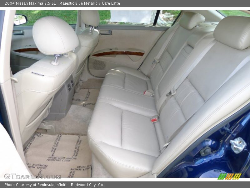 Majestic Blue Metallic / Cafe Latte 2004 Nissan Maxima 3.5 SL