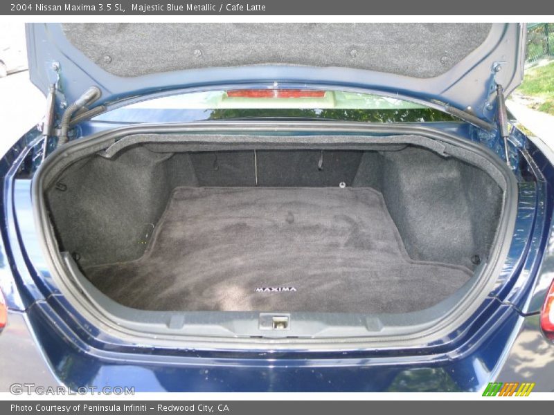 Majestic Blue Metallic / Cafe Latte 2004 Nissan Maxima 3.5 SL
