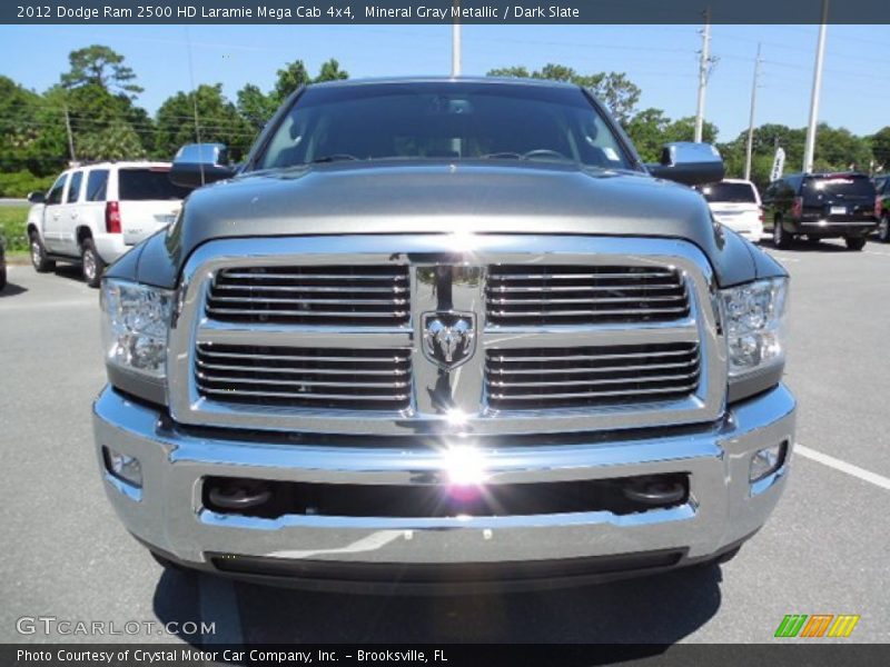 Mineral Gray Metallic / Dark Slate 2012 Dodge Ram 2500 HD Laramie Mega Cab 4x4