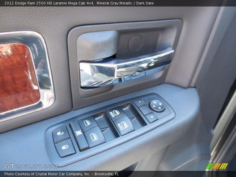 Mineral Gray Metallic / Dark Slate 2012 Dodge Ram 2500 HD Laramie Mega Cab 4x4