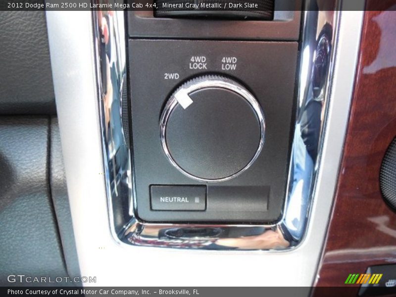 Mineral Gray Metallic / Dark Slate 2012 Dodge Ram 2500 HD Laramie Mega Cab 4x4