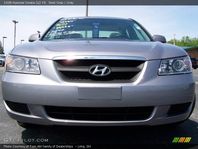Steel Gray / Gray 2008 Hyundai Sonata GLS V6