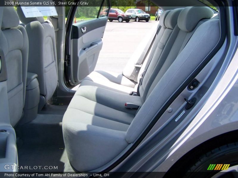 Steel Gray / Gray 2008 Hyundai Sonata GLS V6