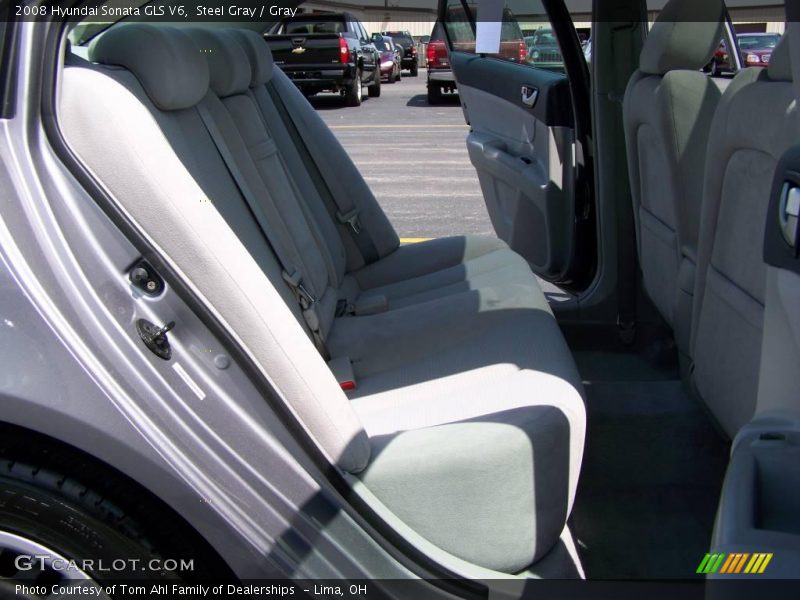 Steel Gray / Gray 2008 Hyundai Sonata GLS V6
