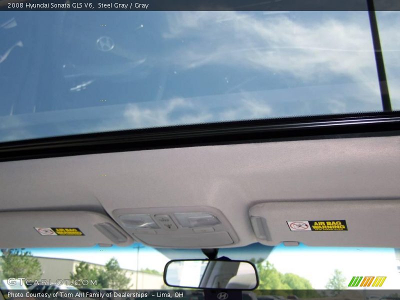 Steel Gray / Gray 2008 Hyundai Sonata GLS V6