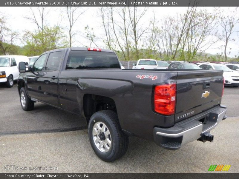 Tungsten Metallic / Jet Black 2015 Chevrolet Silverado 3500HD LT Crew Cab Dual Rear Wheel 4x4