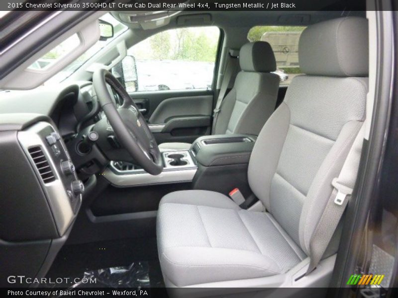 Tungsten Metallic / Jet Black 2015 Chevrolet Silverado 3500HD LT Crew Cab Dual Rear Wheel 4x4