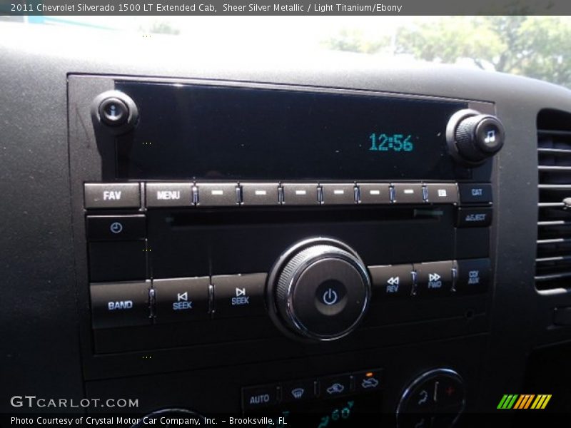 Sheer Silver Metallic / Light Titanium/Ebony 2011 Chevrolet Silverado 1500 LT Extended Cab