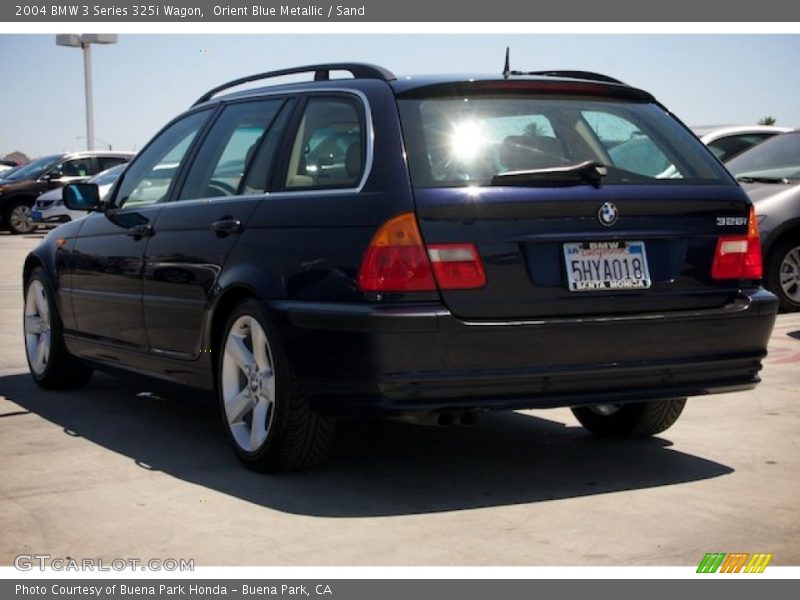 Orient Blue Metallic / Sand 2004 BMW 3 Series 325i Wagon