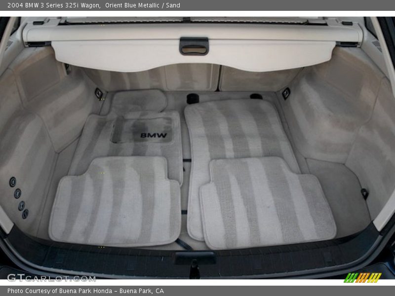 Orient Blue Metallic / Sand 2004 BMW 3 Series 325i Wagon