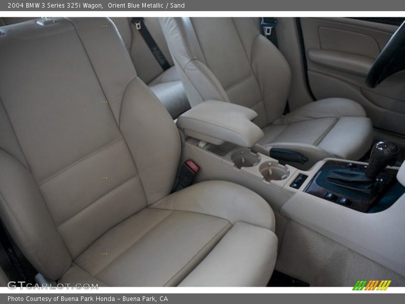 Orient Blue Metallic / Sand 2004 BMW 3 Series 325i Wagon