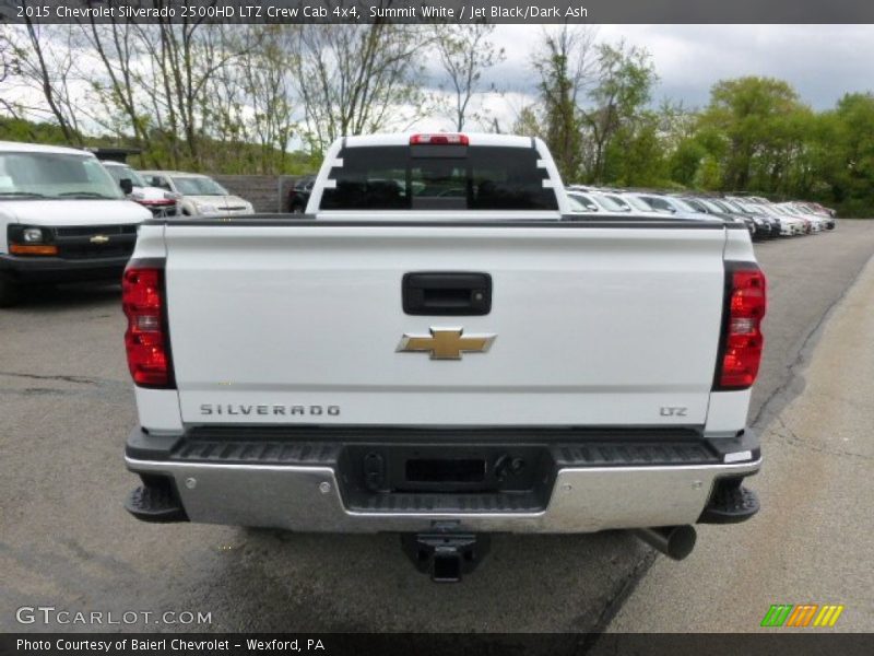 Summit White / Jet Black/Dark Ash 2015 Chevrolet Silverado 2500HD LTZ Crew Cab 4x4