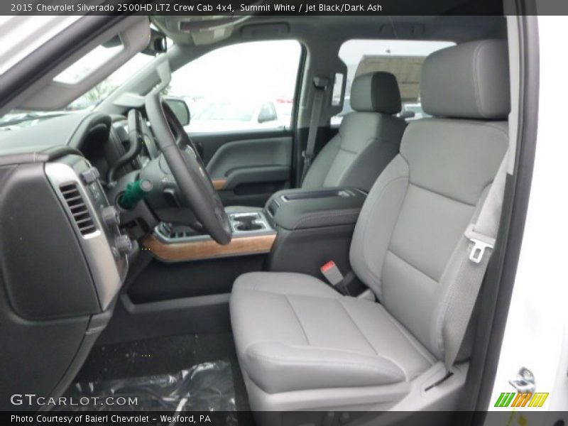 Summit White / Jet Black/Dark Ash 2015 Chevrolet Silverado 2500HD LTZ Crew Cab 4x4