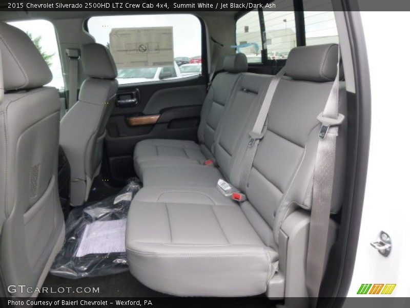 Summit White / Jet Black/Dark Ash 2015 Chevrolet Silverado 2500HD LTZ Crew Cab 4x4
