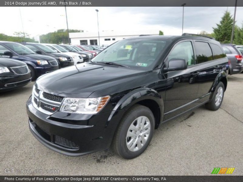 Pitch Black / Black 2014 Dodge Journey SE AWD