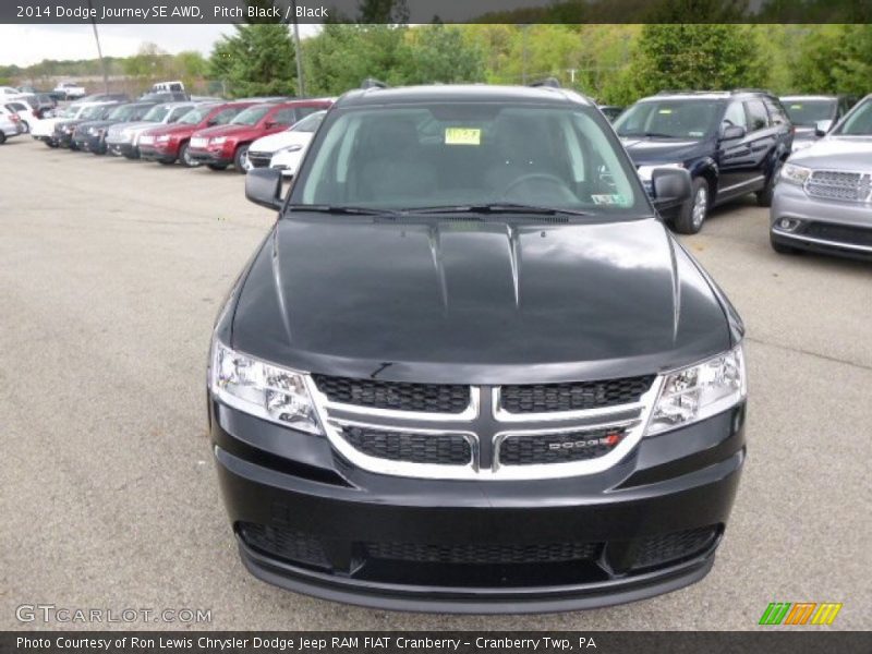 Pitch Black / Black 2014 Dodge Journey SE AWD