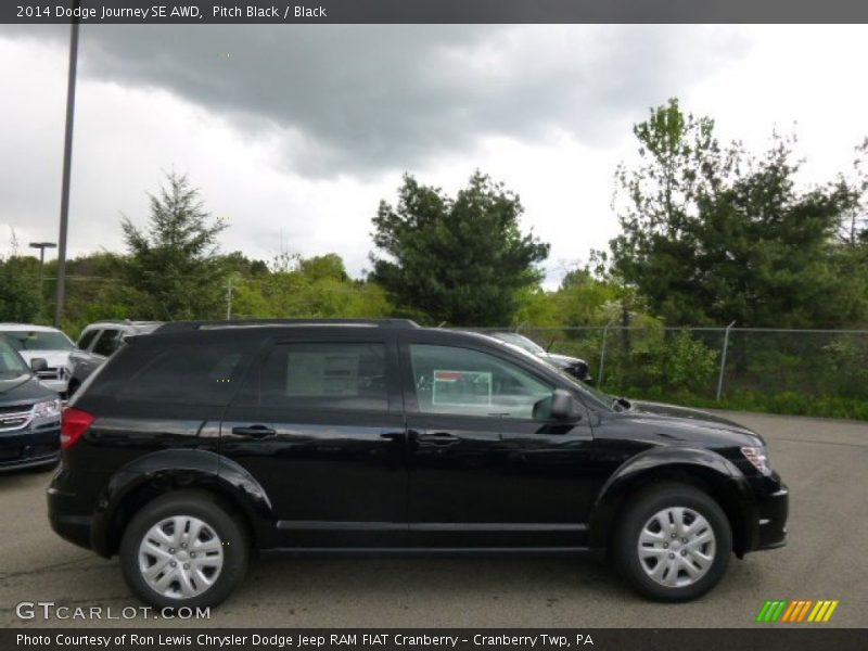 Pitch Black / Black 2014 Dodge Journey SE AWD