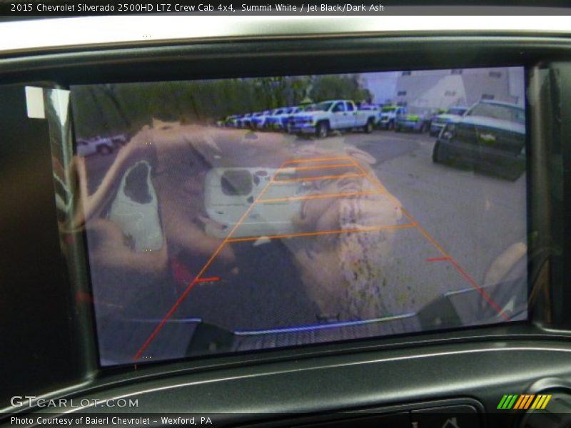 Summit White / Jet Black/Dark Ash 2015 Chevrolet Silverado 2500HD LTZ Crew Cab 4x4