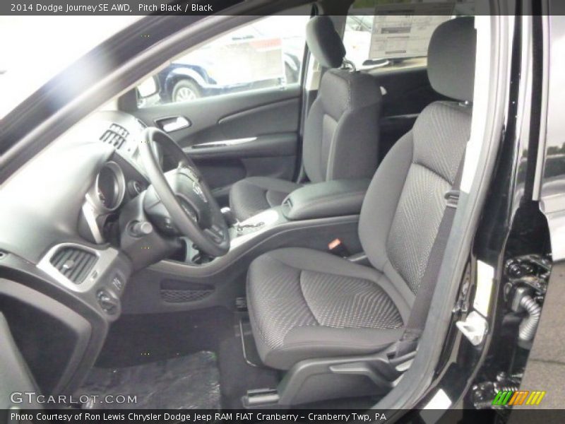 Pitch Black / Black 2014 Dodge Journey SE AWD