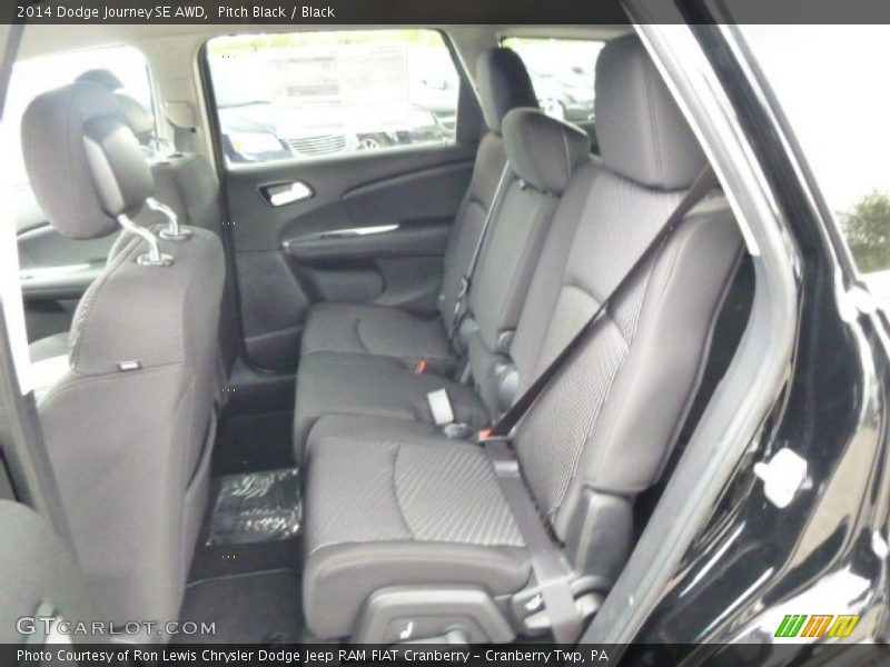 Pitch Black / Black 2014 Dodge Journey SE AWD