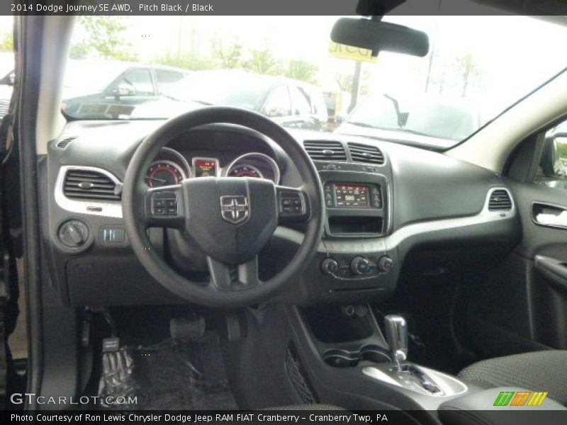 Pitch Black / Black 2014 Dodge Journey SE AWD